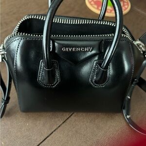 Givenchy Antigona Box Leather Satchel